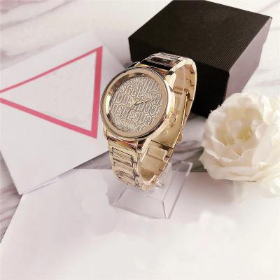 China 2021factory fashion explosion watch female quartz wristwatch\fashion luxury popular unisex wild quartz watch models dress for sale