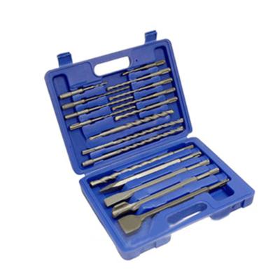 China Masonry Drilling 17pcs SDS Hammer Drill Bits And Chisel Set for sale