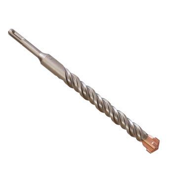 China Masonry Drilling SDS Plus Double Drill Bits Concrete 210mm Cross Head Carbide Spiral High Efficiency Efficiency Durable for sale