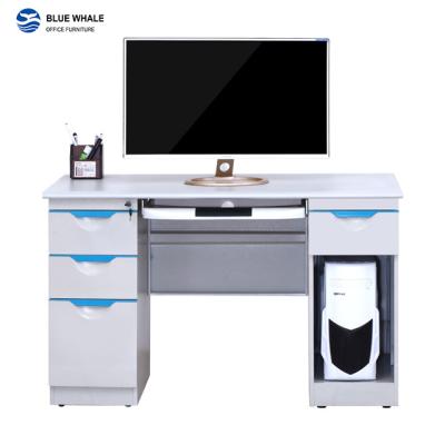 China Eco-friendly Luoyang Blue Whale Table Top Sit Stand Gaming Table PC Desktop Computer Desk for sale