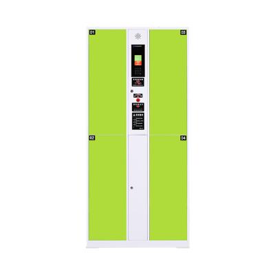 China (Other) Adjustable Electronic Lockers Steel 18 Door Compartment Locker Induction School Smart Locker for sale