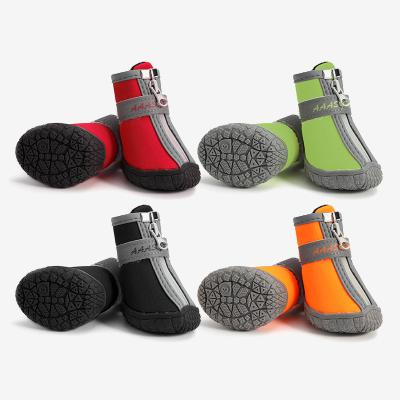 China High Quality Viable Small And Medium Dog Shoes Waterproof Windproof Warm Pet Dog Shoes Breathable Boots for sale