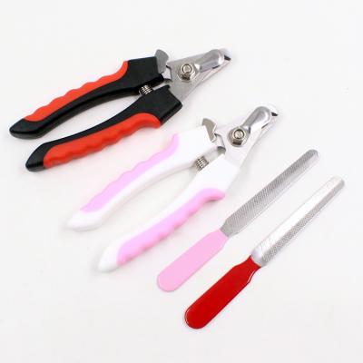 China Sustainable Pets Grooming Scissors Dog Cats Pets Nail Clippers Pet Accessories Safe Animal Trimmers Nail File Claw Cutters Cut Nails for sale