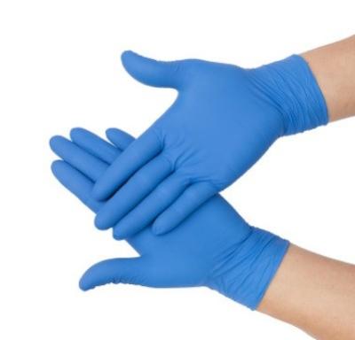 China Disposable Nitrile glove  with CE for approval for Europe and SGS report for sale