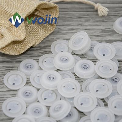 China WOJIN Food Packaging Paper Bag Coffee Pouch Plastic Square Bottom Valve One Way Bottom Degassing Valve for sale