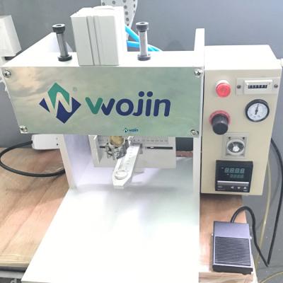 China Semi Automatic Food Machine Seal Bag Kraft Paper Bag Coffee Valve Applicator Sealing Machine for sale