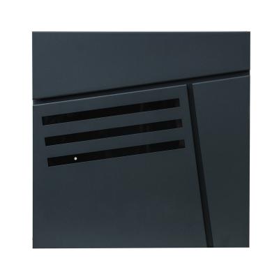 China Premium Quality Wall Mounted Black Locking American Mailbox Wall Embedded Mailbox for sale