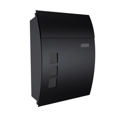 China Modern Contemporary Wall Mounted Decorative Residential Mailboxes Customized Mailing Boxes for sale