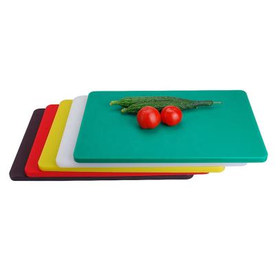 China Viable Factory Wholesale Rectangle 50X38X2cm Double Sided Plastic Cutting Board for sale