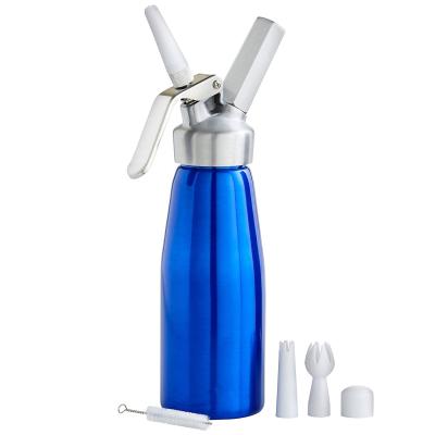 China Sustainable Wholesale High Quality 1000ml Aluminum Alloy Versatility Professional Whipped Cream Dispenser for sale