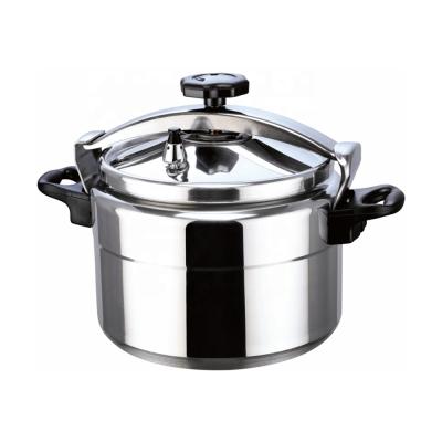 China Large Capacity 15L Durable Explosion Proof Aluminum Alloy Pressure Cooker Aluminum Mirror Polished for sale