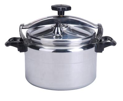 China Durable high quality explosion-proof aluminum pressure cooker 7L aluminum alloy with mirror polished surface for sale