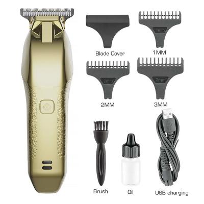 China NEW Car Overlapping Blades Trimmer Trimmer Professional Cordless Barber Hair Trimmer Zero Low Noise Zero OEM for sale