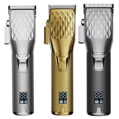 China Wireless Car Hair Trimmers Clippers Professional With LCD Display Men's Hair Clippers for sale