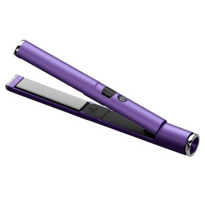 China Straighter High Temperature Electric Hair Straightener Easy Carry Hair Flat Iron Detachable OEM ODM Cord Mains LED Display Hair Straightener for sale