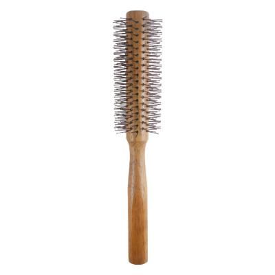 China Nondisposable women strainghten wood 100% natural nylon hair brush for sale