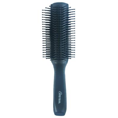 China Professional Female Custom Logo Plastic Hair Brush Nondisposable For Home for sale