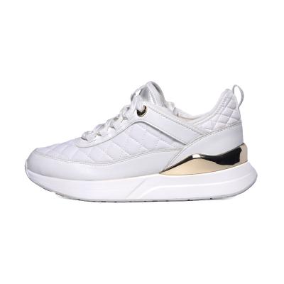 China Fashion Trend Luxury Sneaker Winter Air Cushion Down Cloth Design Sneaker Comfortable Casual Sports Shoes for sale