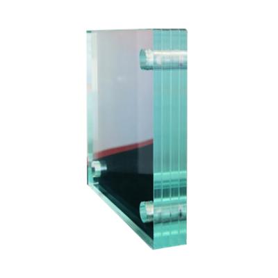 China Heat Reinforced China Best Flat Transparent Tempered PVB SGB Laminated Glass Manufacturer for sale