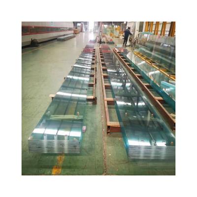 China Courtyard Price Construction Architectural Glass Staircase Tempered Laminated Glass For Building for sale