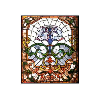 China Antique High Quality Durable Using Various Custom Stained Glass Sheets Art On Walls for sale