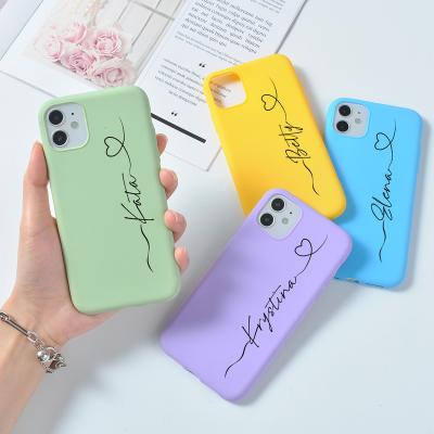 China Shockproof Silicone Phone Case For iPhone 13 12 11 pro Se 6 6s 7 Max X XS Max XR 5 Cases Plus 8 TPU Phone Cover for sale