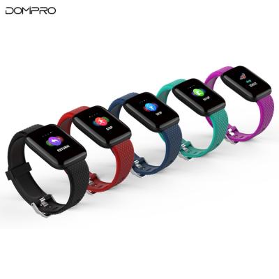 China Touch Screen Smart Watch Wristband Sports Fitness Bracelet Band Blood Pressure Smart Sleep Bands Pedometer Smartband Watch for sale