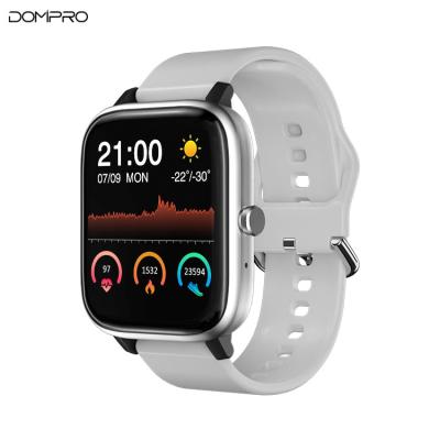 China Touch Screen Health and Fitness Smartwatch with Heart Rate Sport Watch Fitness Band Full Tracker Touch Screen Smart Wristband for sale