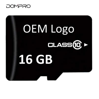 China Domipro Shenzhen Factory High Quality Graphics 16gb Memory Card 11mm*15mm*1mm for sale