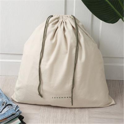 China Manufacturer Customized Fabric Drawstring Bag Package Pouch Canvas Bag Green Handled Shopping Bag for sale