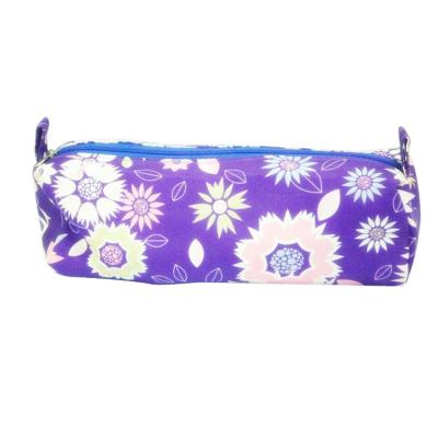 China Fashion Eco-friendly Custom Logo Printed Leather PU Pencil Case Bag Trendy for sale