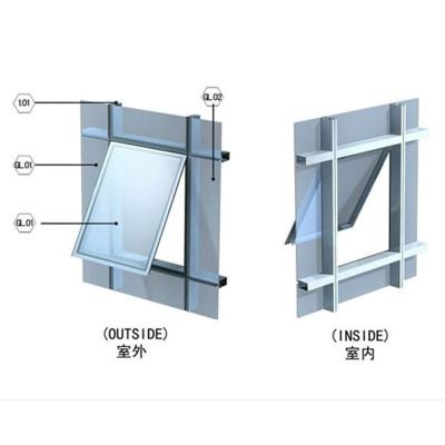 China Modern One Stop Service Curtain Walls / Glass Facade For Building Exterior for sale