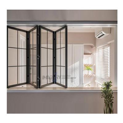 China Magnetic screen 2022 morden design cheap aluminum windows and door models aluminum windows folding windows for sale