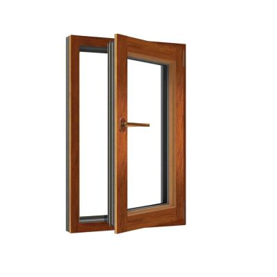 China Magnetic Casement Glass Screen Windows with Tilt and Turn French Door Indoor Double Casement Window Awning Single Outdoor Aluminum Hinge Swing for sale