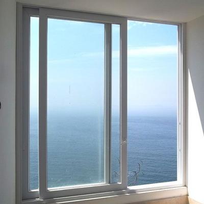 China Double Glass Magnetic Sliding Window Screen Aluminum Frame Windows Thermal Break Window In Philippines for sale