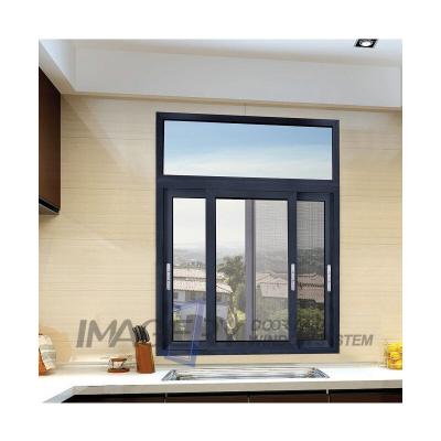 China Magnetic Screen Stained Glass Factory Style Steel Framed Swing Sliding Fixed Window, Metal Window Factory Style Interior Industrial for sale