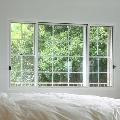 China Magnetic screen IMAGES morden glass sliding windows double hung windows vinyl windows for sale