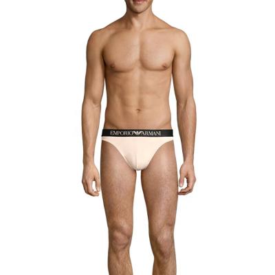 China Fashion Antibacterial Custom Design High Quality Gray Men's Briefs For Men for sale