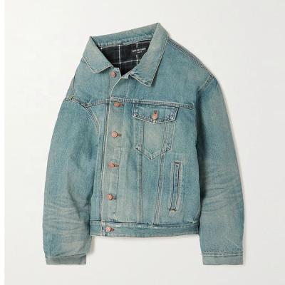 China Autumn Long Cowboy Jacket Women Coat Personality Fashion Women's Denim Jacket Breathable Women for sale