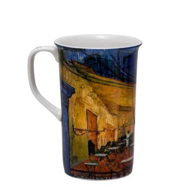 China Lightweight /Healthy /Luxurious Vincent Van Gogh The Cafe Arctic Porcelain Coffee Mug for sale