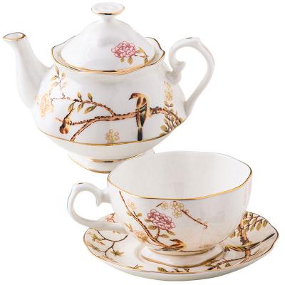 China A Sustainable People Teapot Use Bone China High Quality Tea Set For A for sale