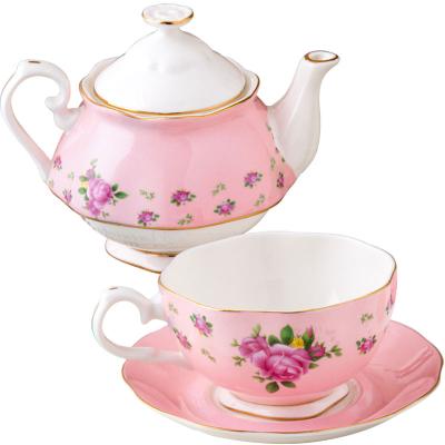 China Viable China factory bone china coffee tea set ceramic pot for sale