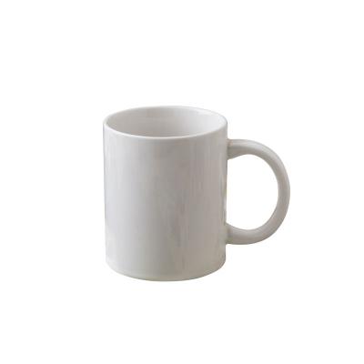 China Hotsale Sublimation Porcelain White Mug Sustainable Magic Ceramic Mug Double Wall for sale