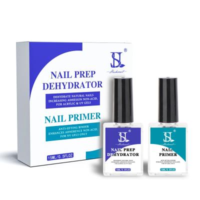 China Personal Use for DIY and Nail Art for Salon HS Nail Art Tool Privete Label 15ML Nail Prep Dehydrator and Acid Free Nail Primer for sale