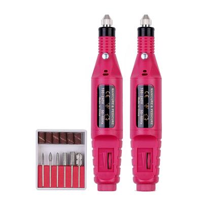 China Personal Use for DIY and Nail Art for Salon Nail Drills for Manicure Nail Kit Professional Portable Acrylic Nail Drill with Bit for sale