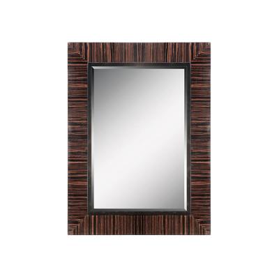 China All Customization Square High Quality Hot Selling Wood Frame Cosmetic Mirror Applicable To House Decoration for sale