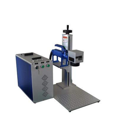 China Fiber Laser Marking Machine 20W 30W 50W Laser Marker Logo Printing Machine 20W 30W 50W Handheld Portable CNC Marking Engraving Machine for Metal and Plastic for sale