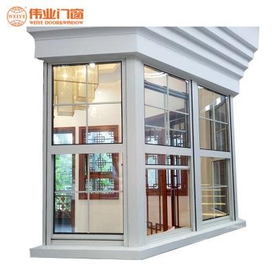 China New Folding Screen Waterproof Anti - Pressure Anti - Broken Hurricane Lifting Across Slip Window for sale