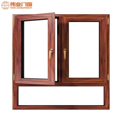 China Magnetic Double Kitchen Use Window Casement Screen Cheap Price Aluminum Tempered Glass Panel for sale