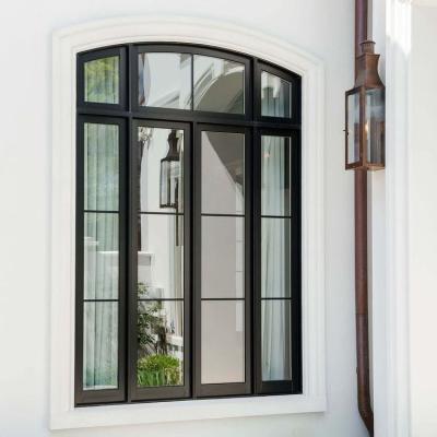 China 2022 Hot Sale Aluminum Magnetic Screen Sliding Windows Thermal Break With Grille For Villa for sale